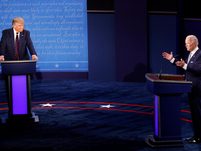 The TV debate Trump-Biden
