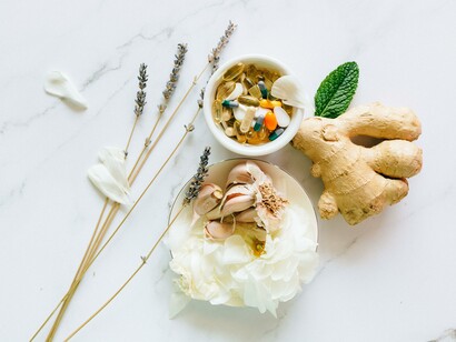 Ginger naturally contains magnesium and may help if supplements are unavailable