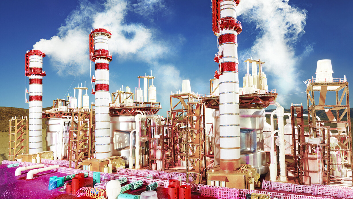 David LaChapelle, Land Scape Kings Dominion, 2013, Epreuve chromogène / Chromogenic print, 183 x 244 cm / 72 x 96 in. / Edition de 3 + 2 AP, © David LaChapelle, Courtesy Galerie Daniel Templon, Paris & Brussels