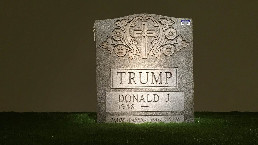 Brian A Whiteley, Trump Legacy Stone (alternate view), 2016