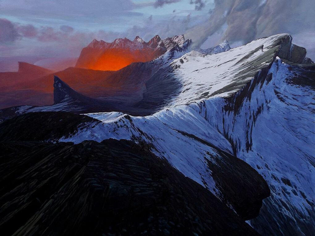 John Cheall, Cadmium Event 2, Knight's Peak, Skye, 2015 © the artist