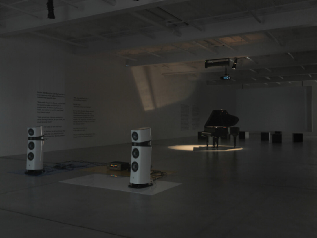 Liam Gillick, Exhibition view. Courtesy of Galerie Eva Presenhuber