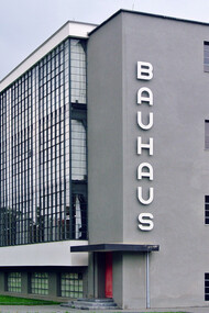 L'edificio del Bauhaus dall'esterno
