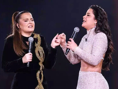 Maiara (Maiara Carla Henrique Pereira) e Maraísa (Carla Maraísa Henrique Pereira), cantoras de sertanejo brasileiro