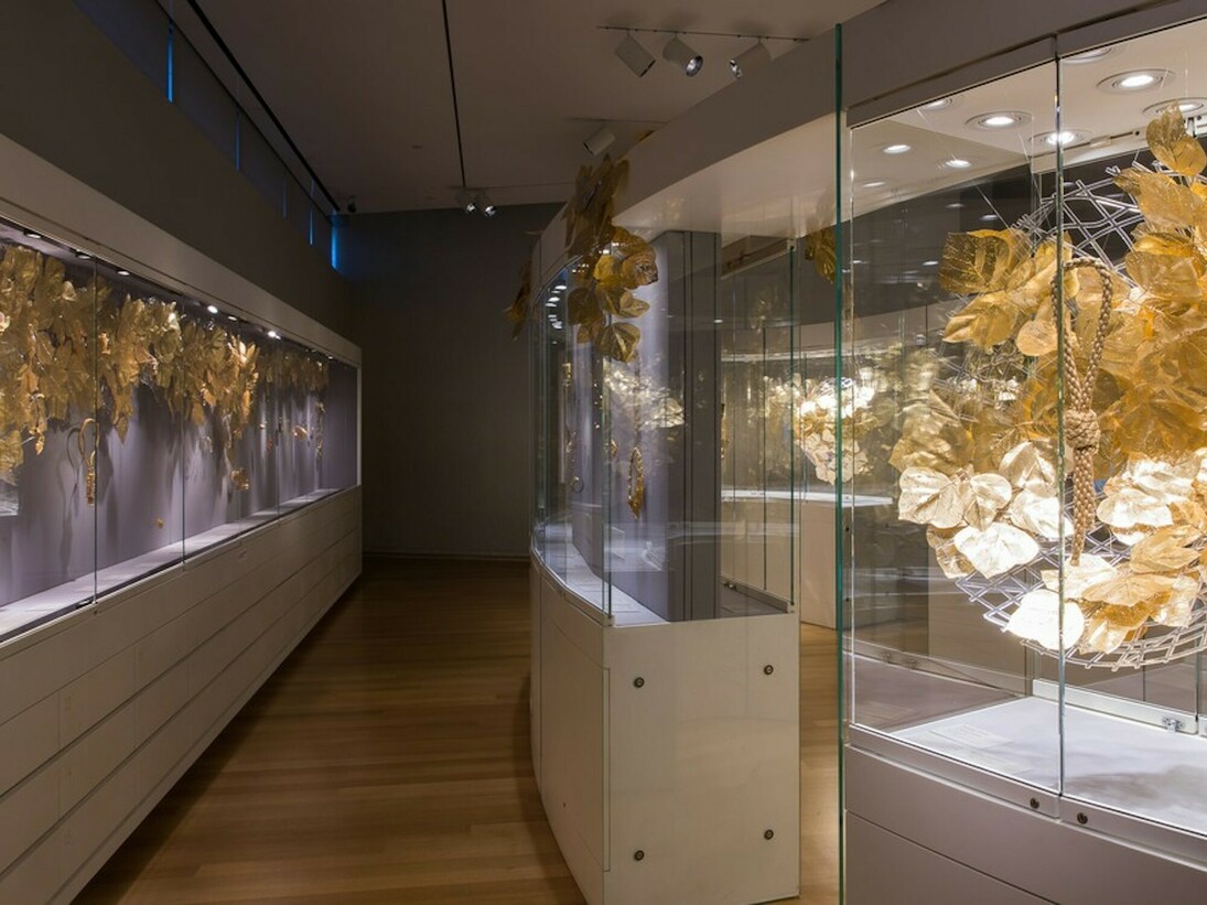 Lauren Kalman: But if the Crime Is Beautiful, Exhibition view. Courtesy of Museum of Arts and Design