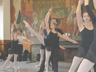 Accademia Nazionale di Danza, Sala con affresco di Corrado Cagli, Italia