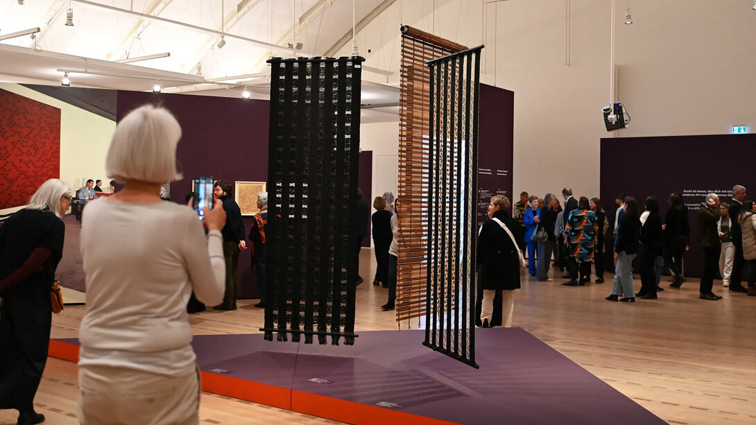Anni Albers, Constructing textiles, exhibition view. Courtesy of Zentrum Paul Klee