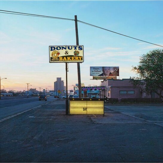 Rod Penner, Day / Dalhart, TX, 2013, Acrylic on canvas, 12 x 12 inches (30.5 x 30.5 cm)