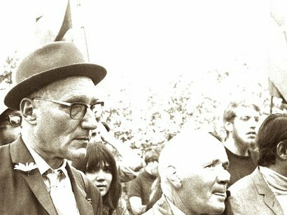 Con Burroughs en París