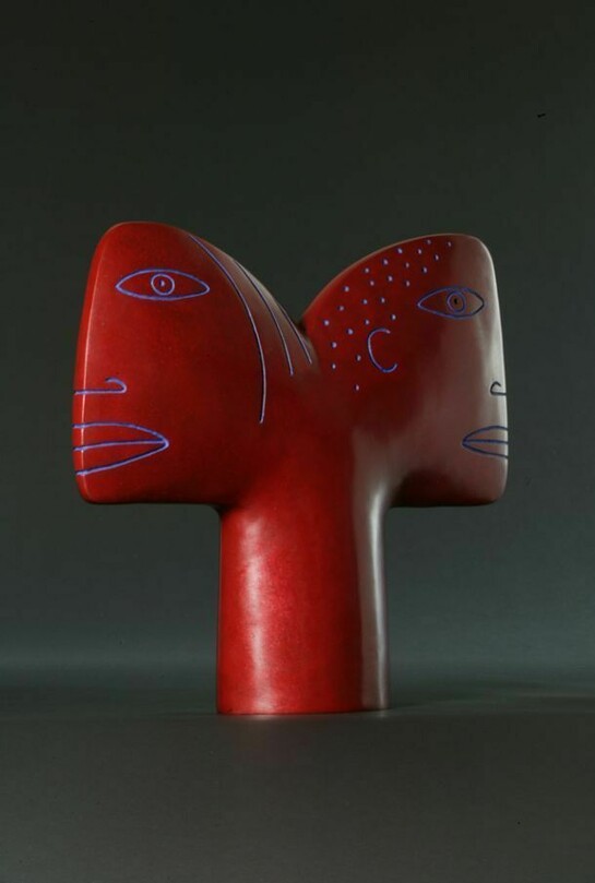 Jon Buck, Eachway heads, bronze, edition of 10