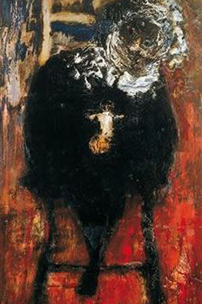 "La idiota" (1960), Luis Felipe Noé