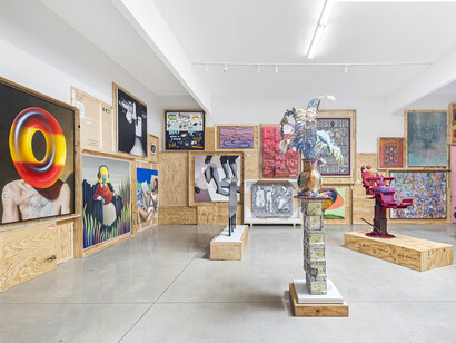 Storage Wars, 2023, installation view. Courtesy of The Hole, Los Angeles