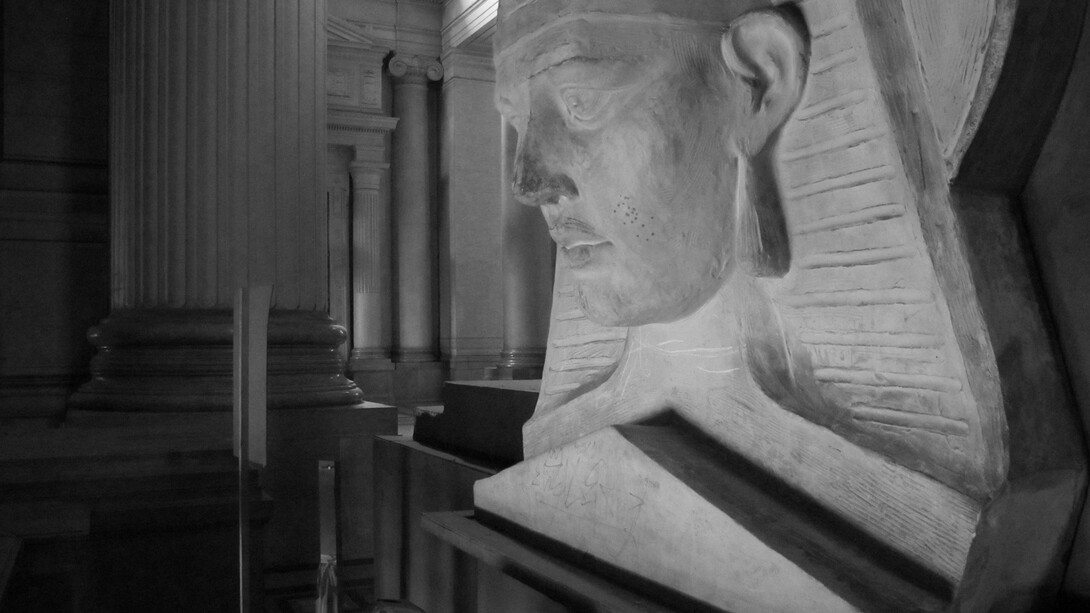 All images: Boris Rebetez, Columnist, 2014, Projection Still, Courtesy the artist