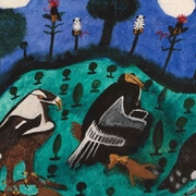 Philip LeRoy “Chief” Willey, Untitled (detail), 1978. Courtesy of Ogden Museum of Southern Art 