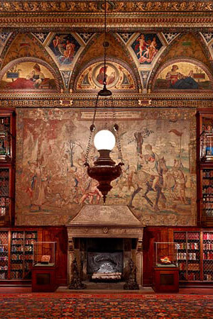 Pierpont Morgan's 1906 Library. Courtesy of Morgan Museum