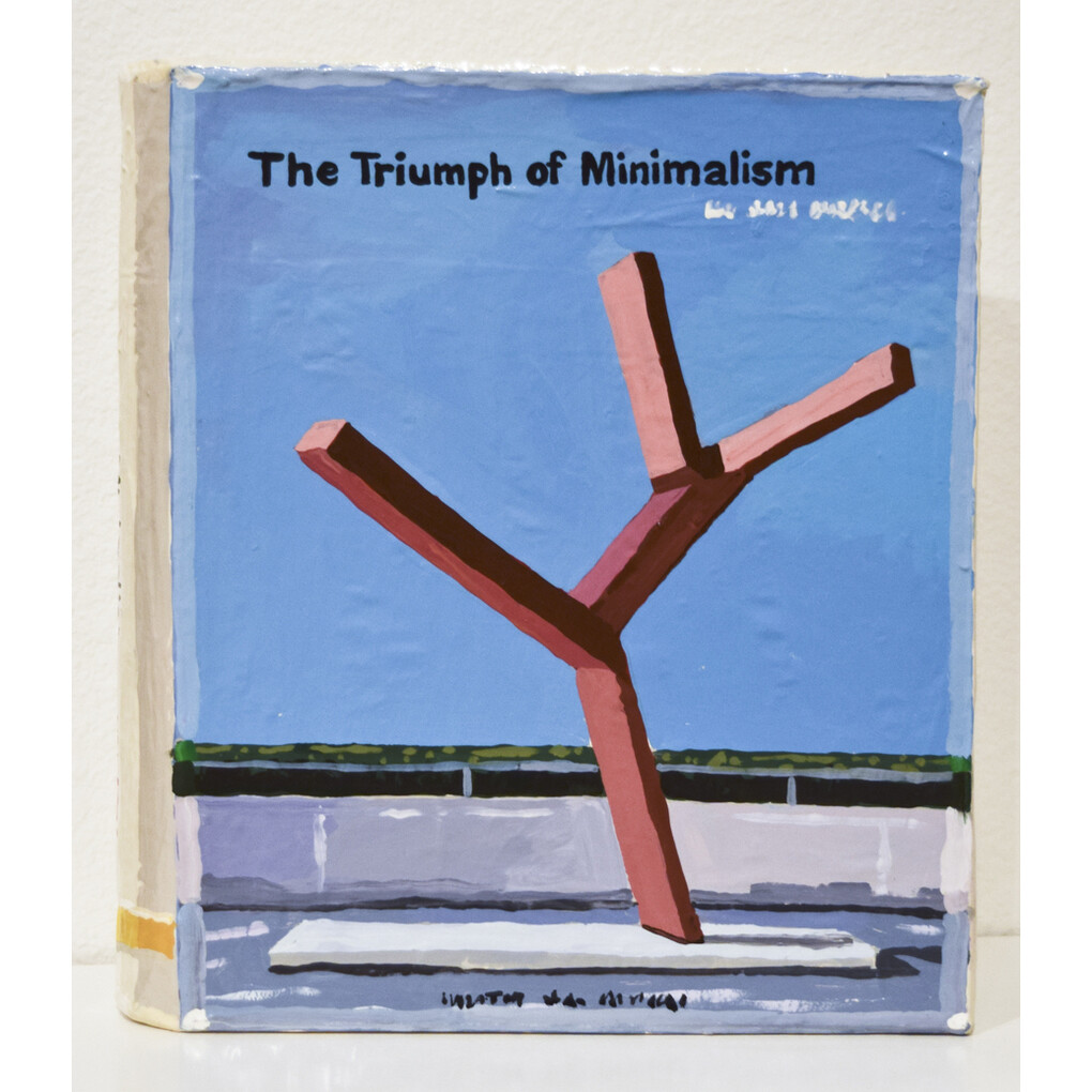 Jean Lowe, Triumph of Minimalism, enamel on papier mache. Courtesy of Robischon Gallery