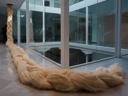 Laura Segura, Una trenza de hierba sagrada, 2022. Cortesía de IVAM