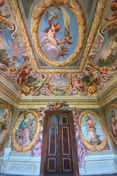 Sala Proseripina, Villa Contarini, Veneto, Italia