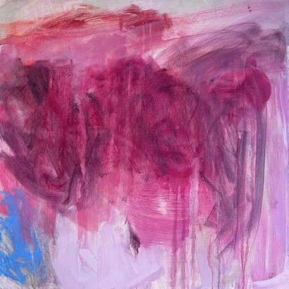 Leah Beggs, Ruby skies. Courtesy of Solomon Fine Art