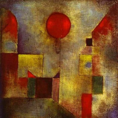 Paul Klee, Palloncino rosso (1922)