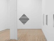 Bridget Riley, exhibition view. Courtesy of Dia:Beacon