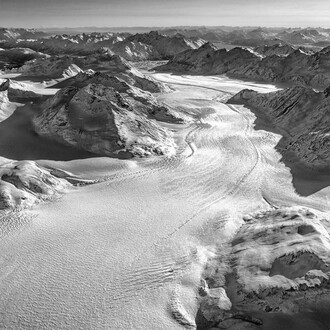 Alex Joseph Hansen, Carroll glacier, looking south, Glacier bay national park and Prese. Courtesy of Panopticon Gallery