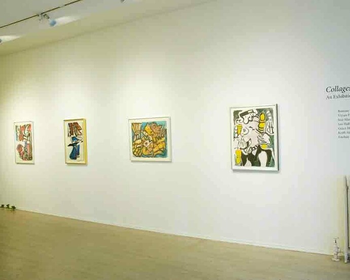 Collages. Courtesy of C. Grimaldis Gallery