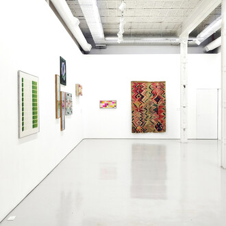 Damero, vista de exhibición. Cortesía de la Galería Nora Fisch