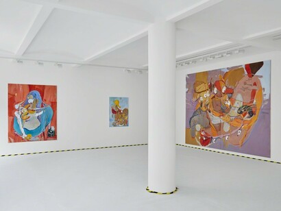 Stefanie Heinze, Exhibition view. Courtesy of Pippy Houldsworth Gallery