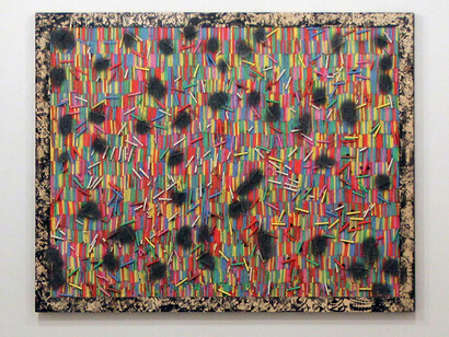 Pascale Marthine Tayou, Chalks and pins P, 2011
, Chalks and pins,
Photo: Henrik Andersson, Courtesy : Galleria Continua, San Gimignano / Beijing / Les Moulins