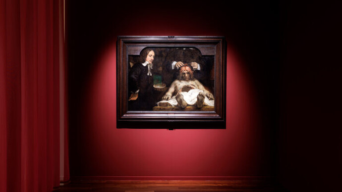 Rembrandt e la vita, vista della mostra. Cortesia del Museum Het Rembrandthuis