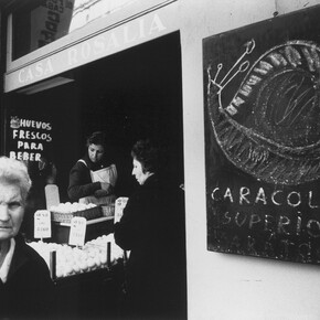 Xavier Miserachs. Barcelona, 1962.
Negativo, b/n, 35 mm.
Colección MACBA. Centro de Estudios y Documentación. Fondo Xavier Miserachs.
© Herederas de Xavier Miserachs
