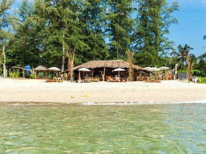 Pangea front view from the sea