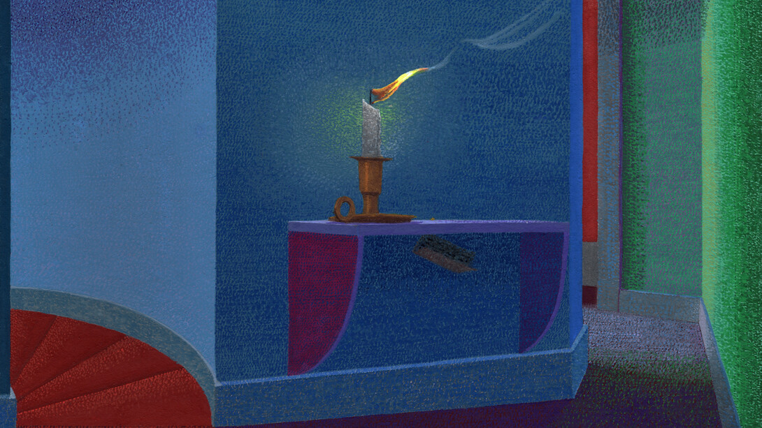 Nicholas Sistler, Candle holder, 2023. Courtesy of SoNa Chicago Contemporary Art Gallery