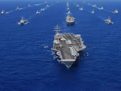 US strategy is to push the presence of US military power as far as possible from the territorial limits of the US and as near as possible to the borders of a likely enemy