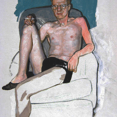Kirsten Valentine, Armchair, oil on panel, 2020
10" x 8", courtesy Zg Gallery, Chicago