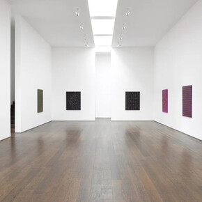 NS Harsha, Camel and the tent times, exhibition view. Courtesy of Victoria Miro Gallery