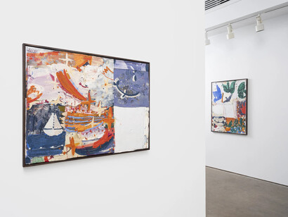 Gommaar Gilliams, Sky atlas, exhibition view. Courtesy of Johnson Lowe Gallery