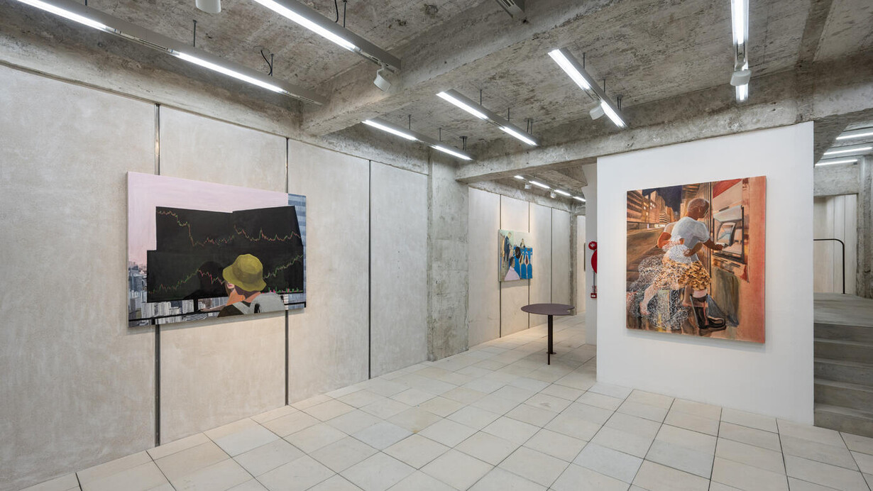 Wang Xiaoqu, Dwelling in mirrors, exhibition view. Courtesy of Kiang Malingue