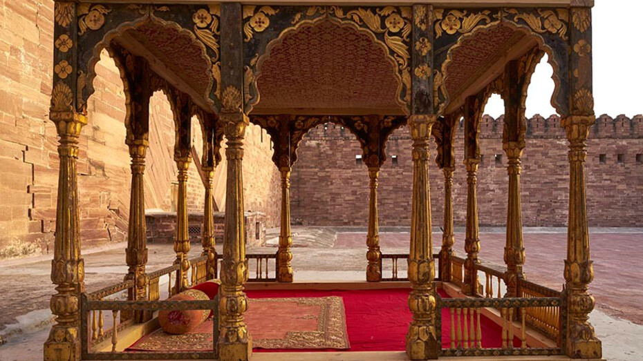 Peacock in the Desert. Courtesy of The Museum of Fine Arts