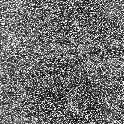 Donato Di Zio: _Pelagocentonovantadue_, 2010; Acquaforte, 2/2, Blatt 70 x 70cm, Collezione Biblioteca Marucelliana, Florenz.