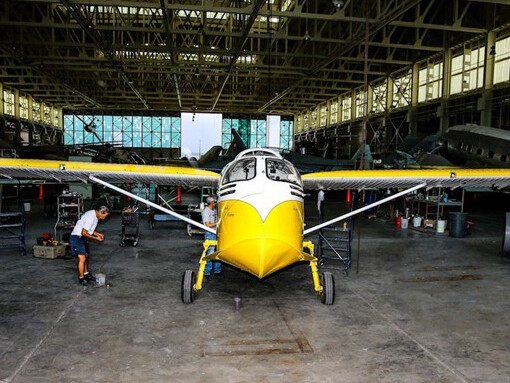 Republic RC-3 Seabee. Courtesy of Pearl Harbor Aviation Museum