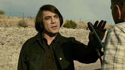 Javier Bardem nel film dei fratelli Coen "Non è un paese per vecchi"