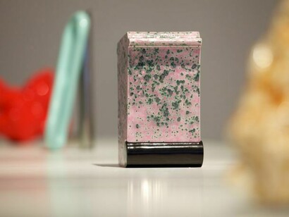 Dawn Youll, installation view of 'Locale', focus on 'Polite Conversation' (2013) photo © Philip Sayer, courtesy of Marsden Woo Gallery