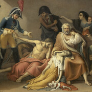 José Aparicio e Inglada, El año del hambre de Madrid (detalle), 1818. Cortesía del Museo Nacional del Prado