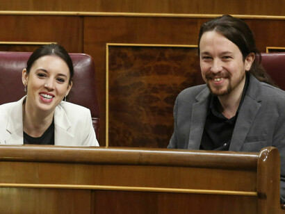 Irene Montero y Pablo Iglesias