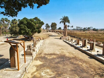 Egitto, Menfi, Museo a cielo aperto