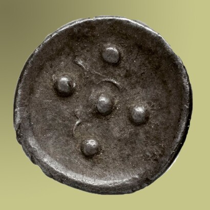 Pentonkion, Argent, Akragas, Agrigento, Sicilia, Italia