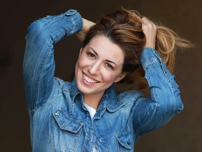 L'attrice Martina Menichini