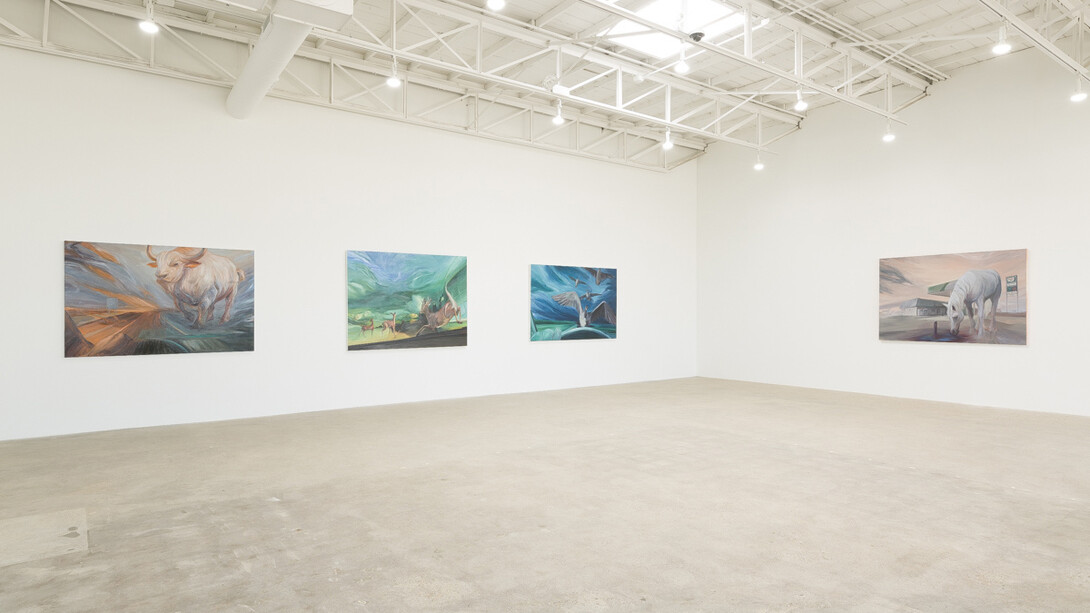 Maria Haag, exhibition view. Courtesy of And Now Gallery